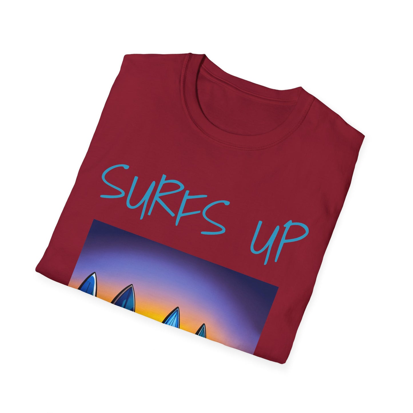 Surfs Up - Softstyle T-Shirt