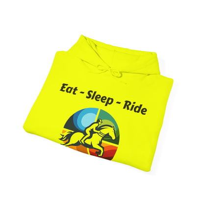 Eat - Sleep - Ride - Horse riding hooded top