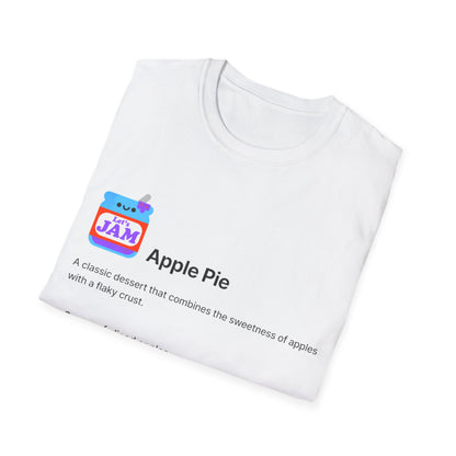 Apple Pie Recipe Soft style T-Shirt