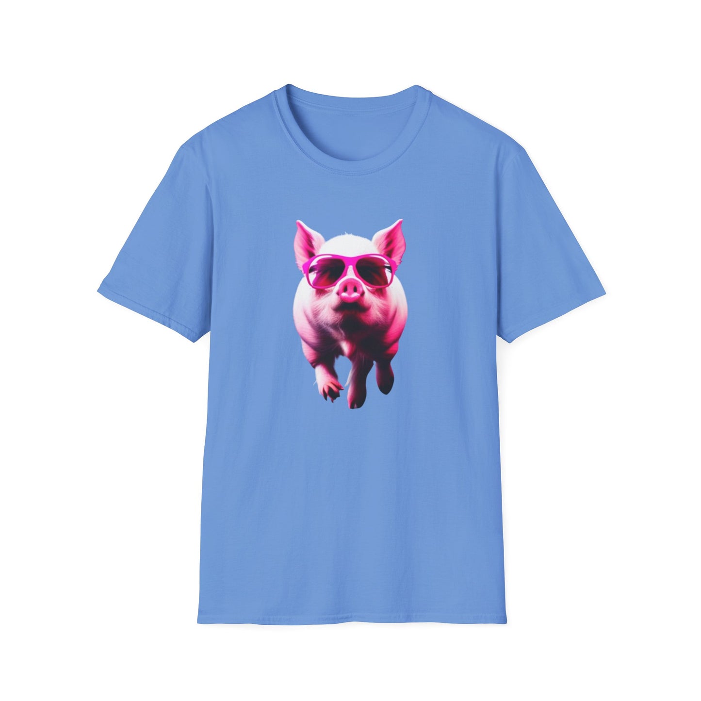 Pig T-Shirt - Cute & Eye-catching Graphic, Perfect for Everyday Wear and Pig Lovers, Awesome Gift Choice