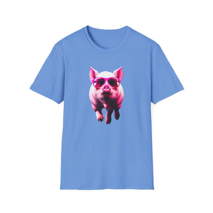 Pig T-Shirt - Cute & Eye-catching Graphic, Perfect for Everyday Wear and Pig Lovers, Awesome Gift Choice