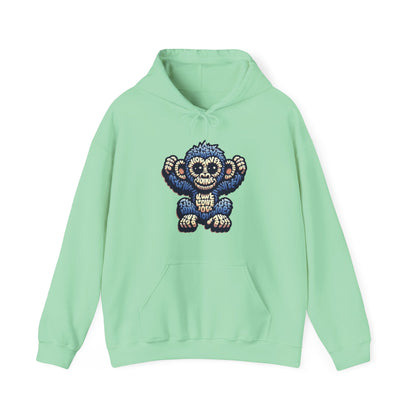 Designer Love Monkey Hoodie - Cool Graphic Animal Top, Ideal for Casual Outfits, Designer Hoodie