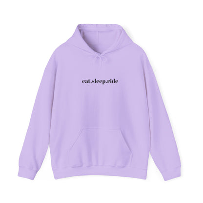 eat. sleep. ride. -  Hooded Sweatshirt