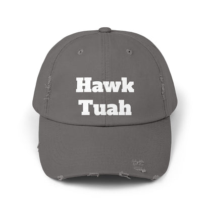 Hawk Tuah -  Unisex Distressed Cap by Savage Designs