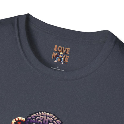 Designer Love Monkey T-Shirt - Cool Graphic Animal Top, Ideal for Casual Outfits, Designer Shirt