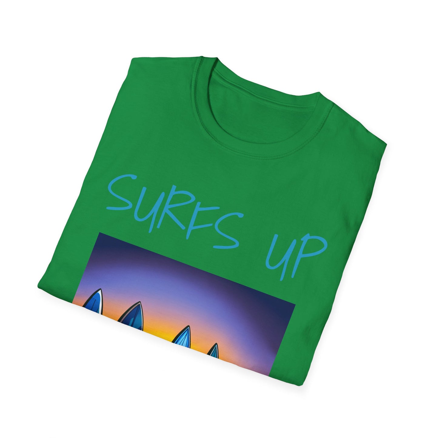 Surfs Up - Softstyle T-Shirt