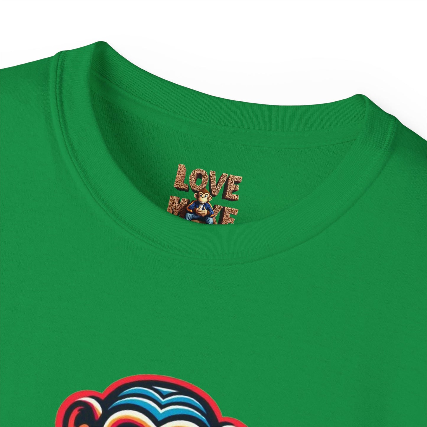 Love Monkey T-Shirt - Trendy Unisex Softstyle Tee for Everyday Style, Ideal Gift for Friends, Family & Loved