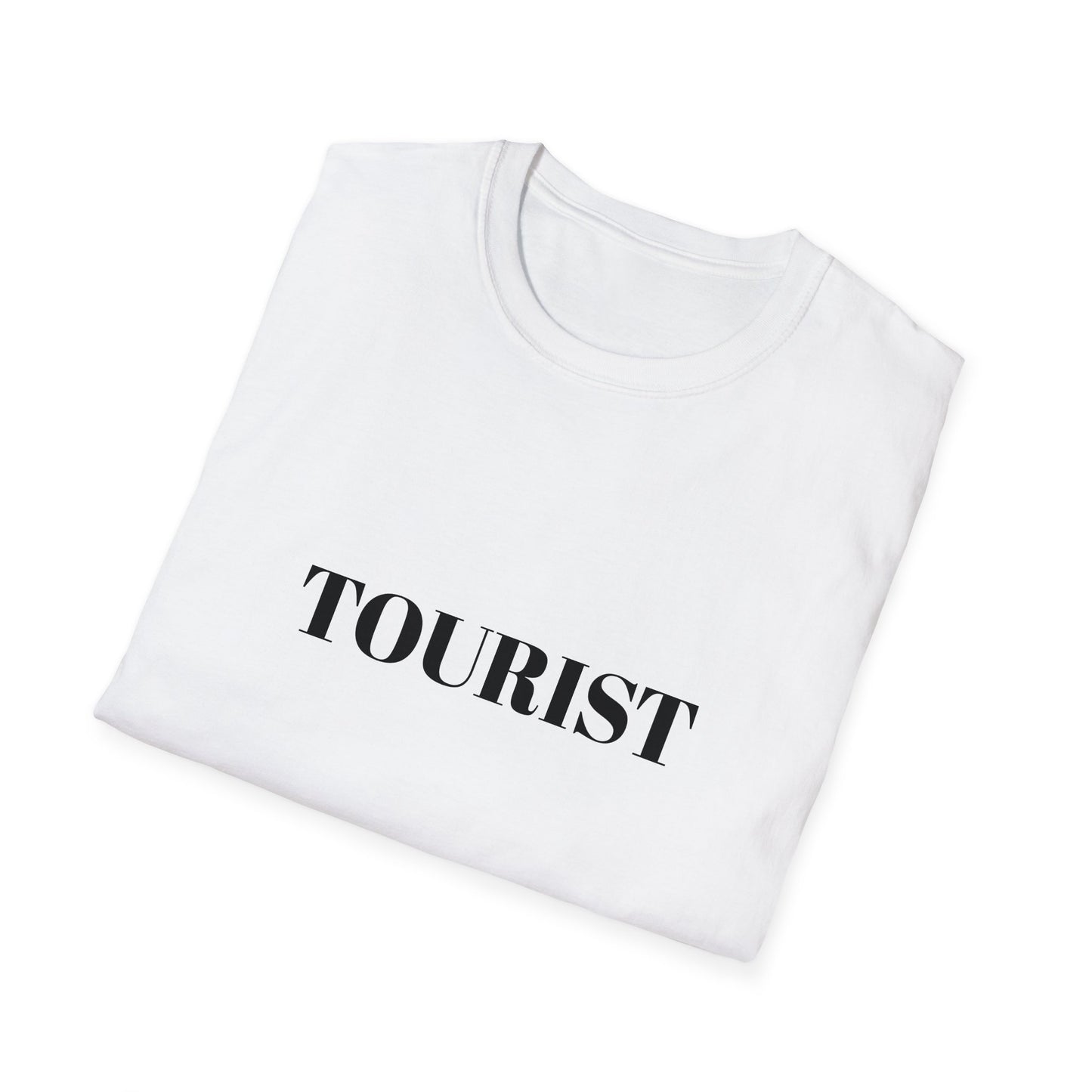 Tourist - 2 Sided Graphic T-Shirt  - Rear has dictionary description.