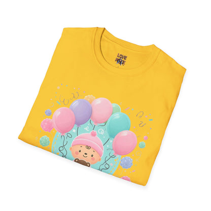 Stylish Baby Shower T-Shirt - Unique Design, Perfect for Celebrating Mom-to-Be, Memorable Gift Idea