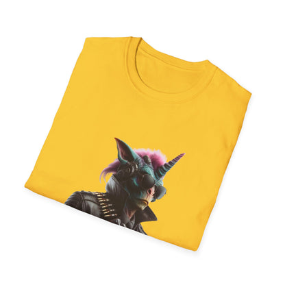 T Shirt Space Unicorn Alien Bounty Hunter - Unique Graphic Tee for Sci-Fi Lovers - Perfect Gift for Geeks