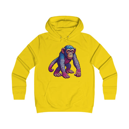 Hoodie with Love Monkey Design, Unisex Premium Crewneck, Stylish & Comfortable Outfit, Great Gift for Friends or Loved Ones