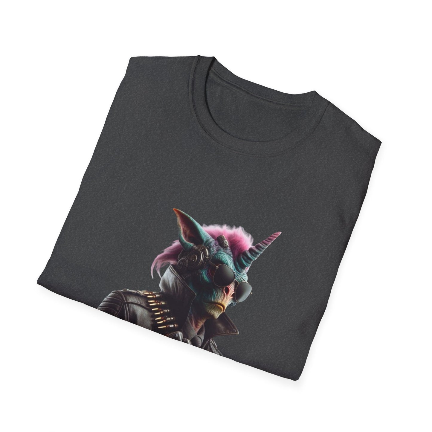 T Shirt Space Unicorn Alien Bounty Hunter - Unique Graphic Tee for Sci-Fi Lovers - Perfect Gift for Geeks