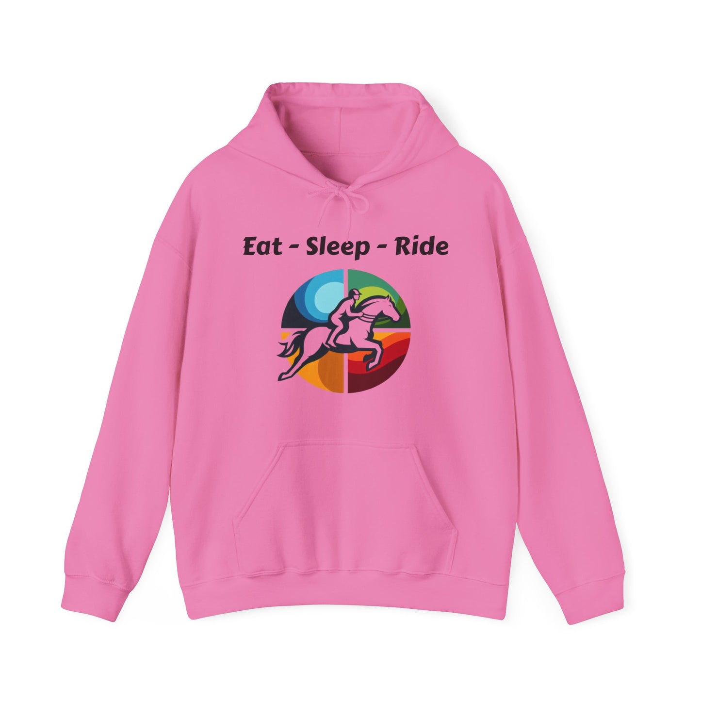 Eat - Sleep - Ride - Horse riding hooded top