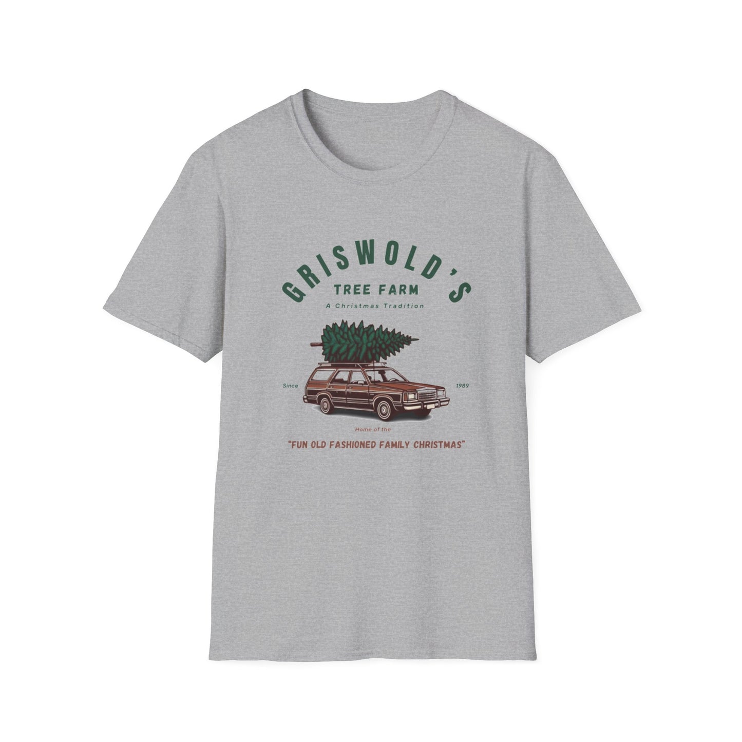 T-shirt Griswolds Tree Farm Film Favourite, Comfy Unisex Tee for Movie Lovers, Perfect Gift for Christmas