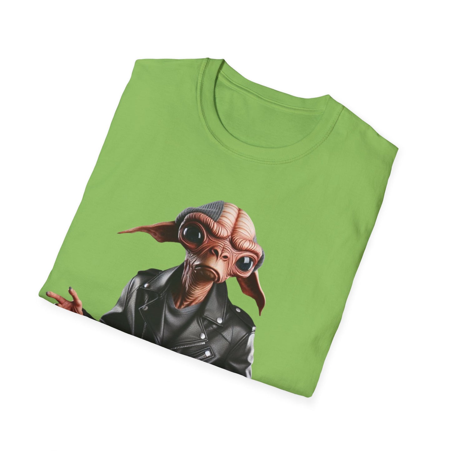 Alien T-Shirt: Humanoid Dog Bounty Hunter Design, Perfect for Sci-Fi Fans & Casual Wear, Unique Gift for Geeks