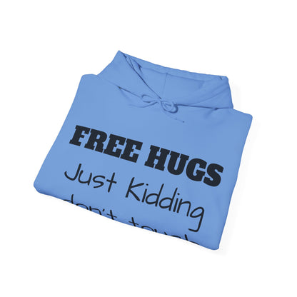 Free Hugs - Just Kidding Don't Touch Hoodie / Hoody