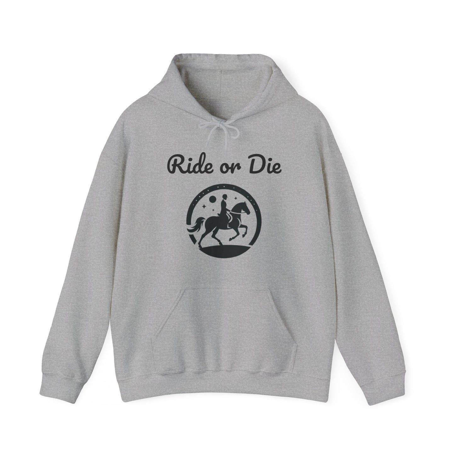 Designer "Ride or Die" Horse Rider Hoodie / Horse Riding Clothing