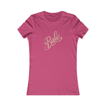 Babe Tee - Soft Cotton Casual Top, Fun Statement Shirt, Great for Everyday Fashion