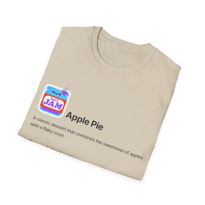 Apple Pie Recipe Soft style T-Shirt