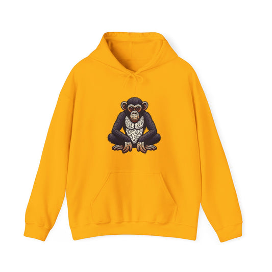 Designer Love Monkey Hoodie - Cool Graphic Animal Top, Ideal for Casual Outfits, Designer Hoodie