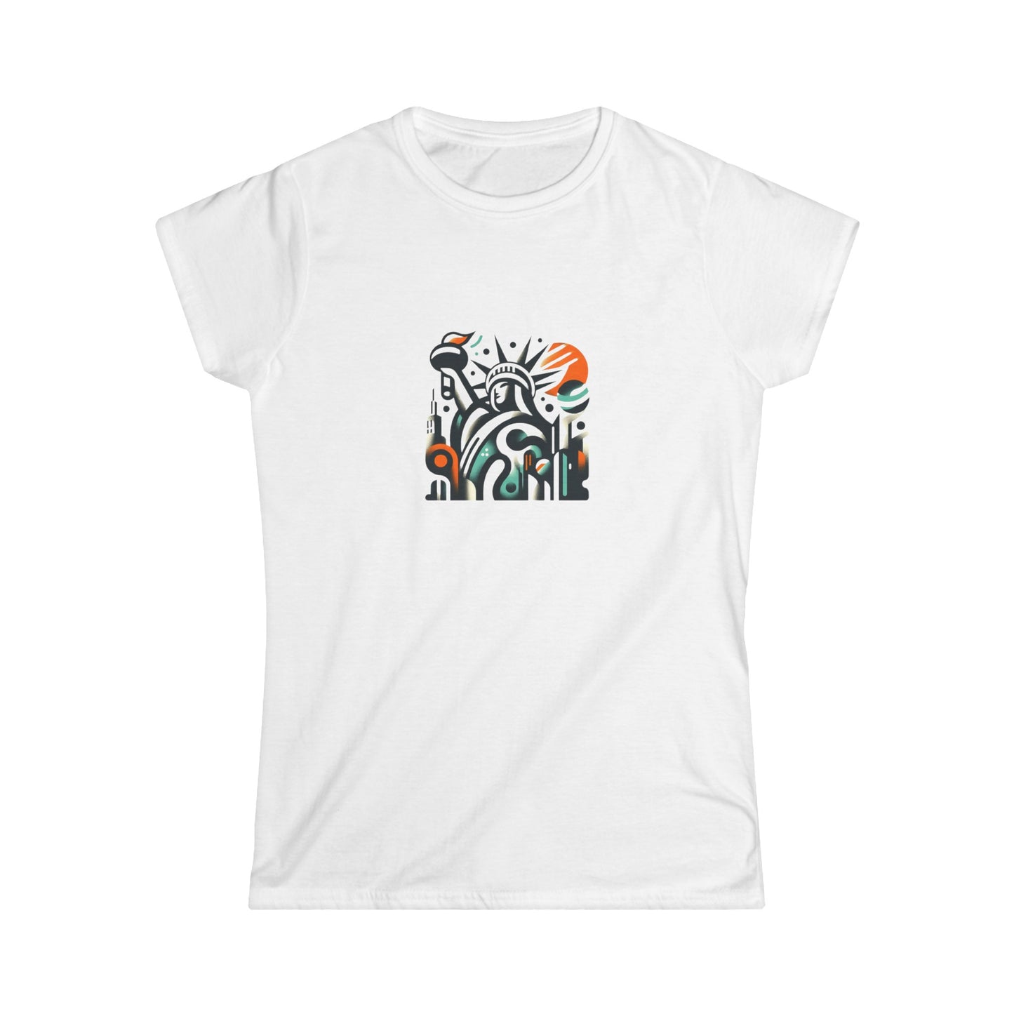 Retro 1970s Statue of Liberty T-Shirt - Unisex Casual Wear Sweatshirt - Iconic American Landmark Gift for All Ages