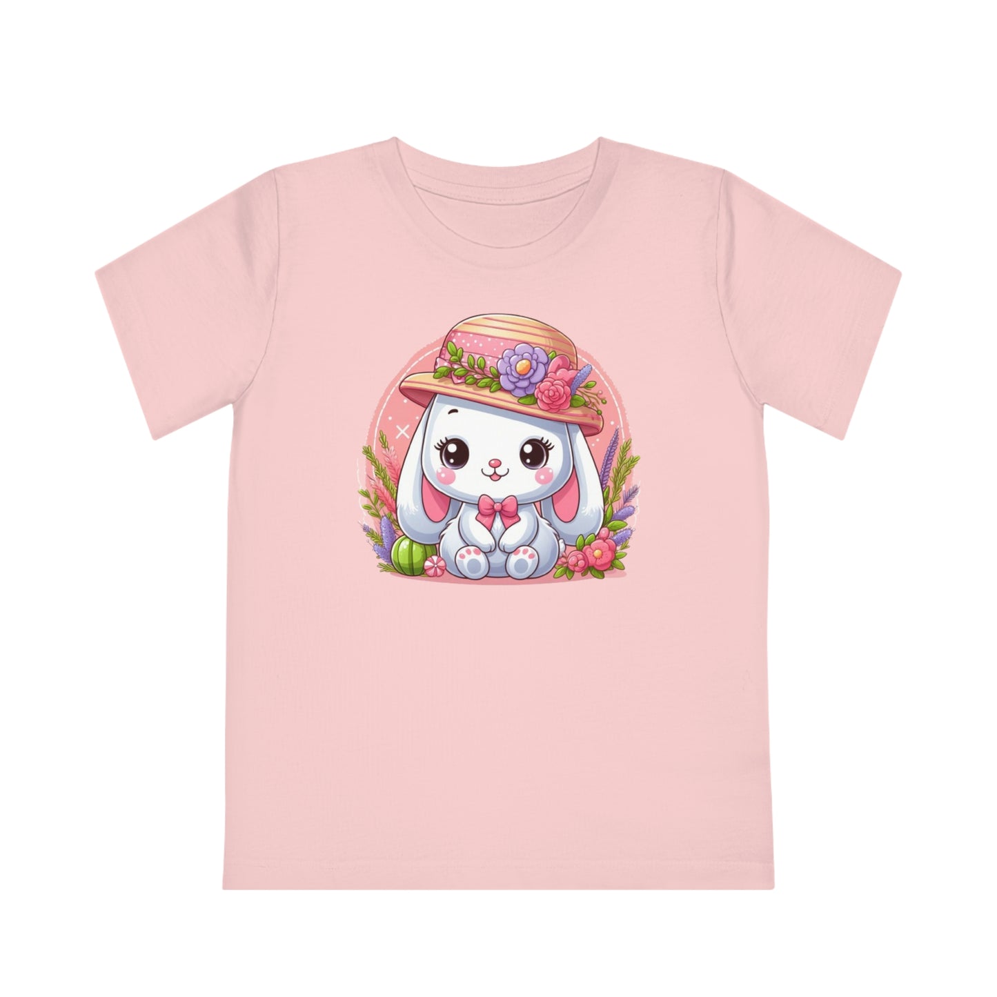 T Shirt: Cute Kids Bunny Rabbit Graphic, Fun & Playful Everyday Wear, Ideal Gift for Animal Lovers