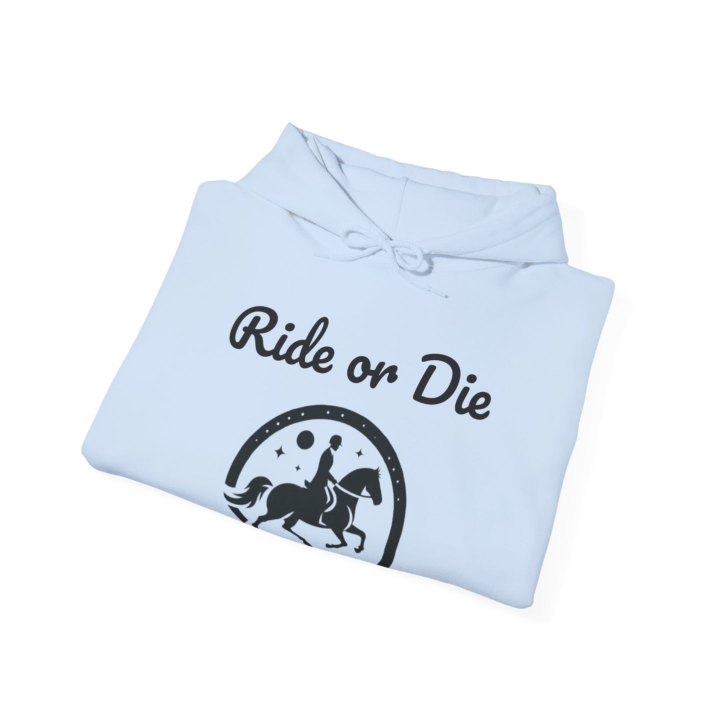 Designer "Ride or Die" Horse Rider Hoodie / Horse Riding Clothing