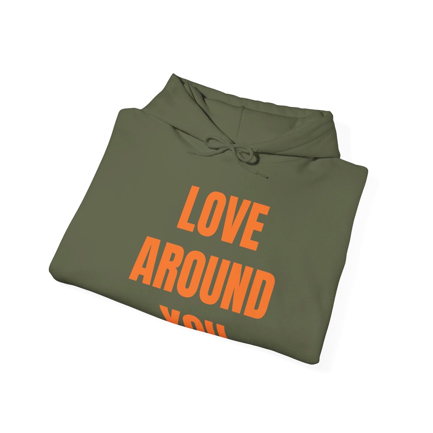 Love Around You - Unisex Heavy Blend™ Hooded Sweatshirt