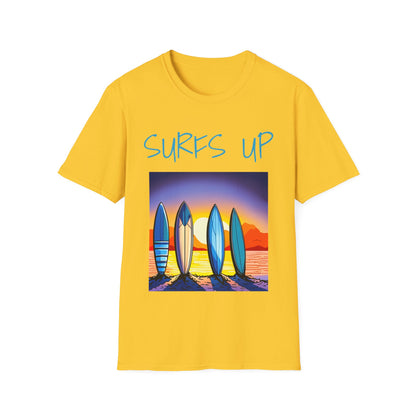 Surfs Up - Softstyle T-Shirt