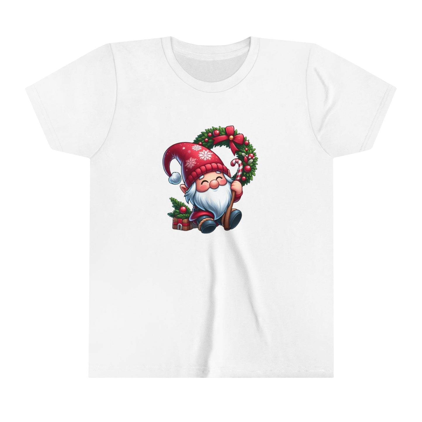 T Shirt Christmas Knome Design, Cosy Festive Holiday Tee, Perfect for Xmas Parties, Great Gift for Friends & Family