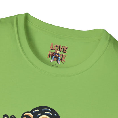 T-shirt - Funky & Stylish Love Monkey Design, Casual Wear for Trendy Fashion Lovers, Perfect Gift for Friends