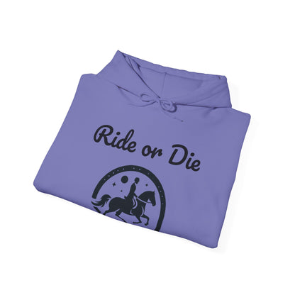 Designer "Ride or Die" Horse Rider Hoodie / Horse Riding Clothing