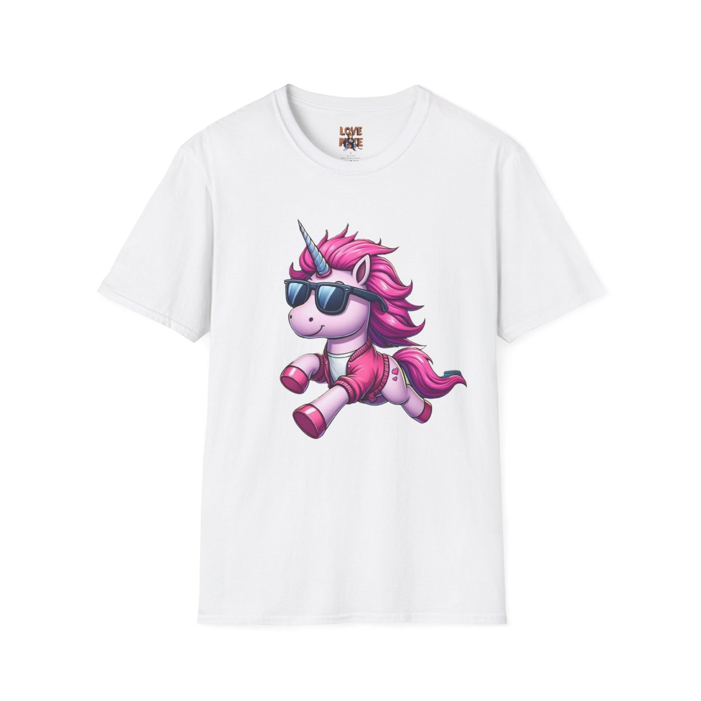 Unicorn T-Shirt - Cool Unicorn by Love Monkey Design, Trendy Tee for Unicorn Lovers, Perfect Gift for Birthdays