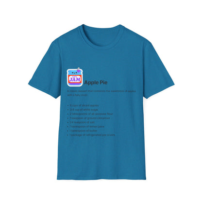 Apple Pie Recipe Soft style T-Shirt