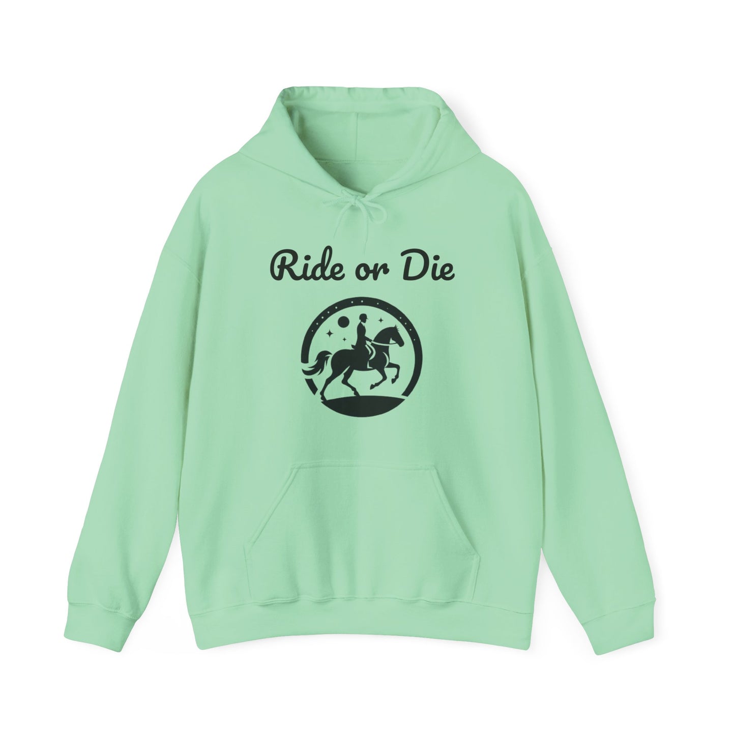 Designer "Ride or Die" Horse Rider Hoodie / Horse Riding Clothing