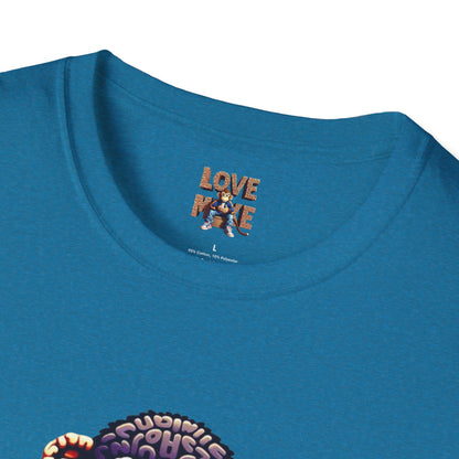 Designer Love Monkey T-Shirt - Cool Graphic Animal Top, Ideal for Casual Outfits, Designer Shirt