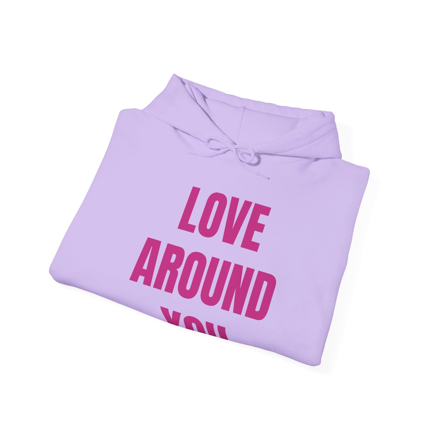 Love Around You - Unisex Heavy Blend™ Hooded Sweatshirt