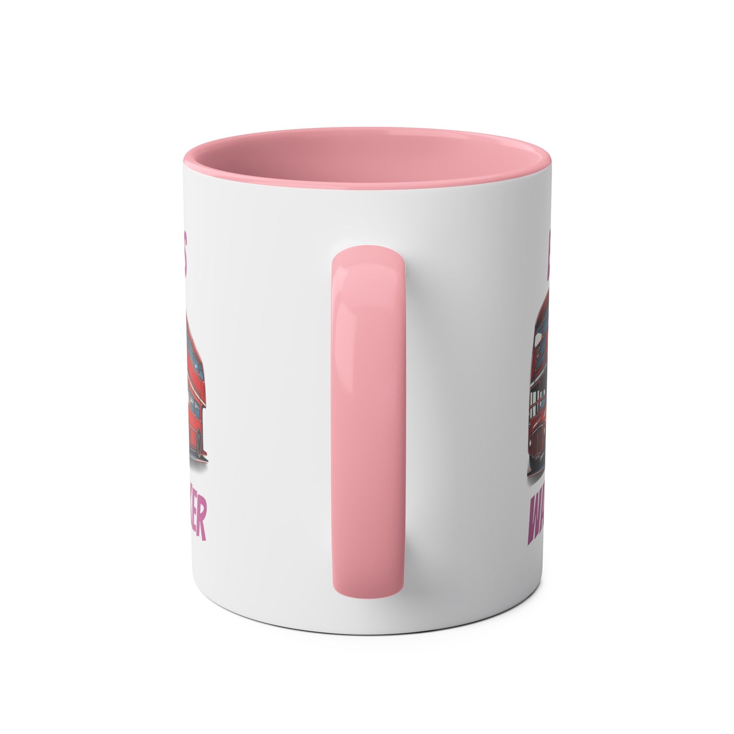 Bus Wanker - Two-Tone Coffee Mugs, 11oz