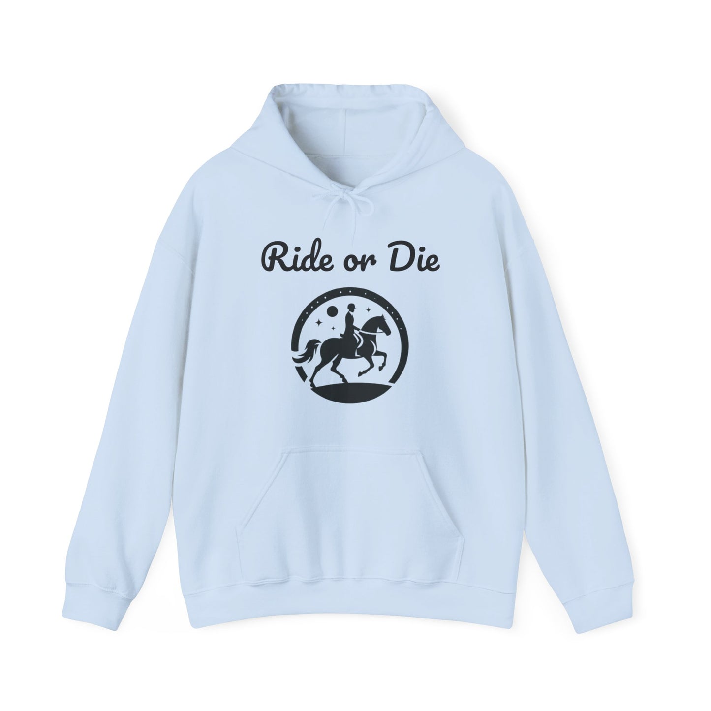 Designer "Ride or Die" Horse Rider Hoodie / Horse Riding Clothing