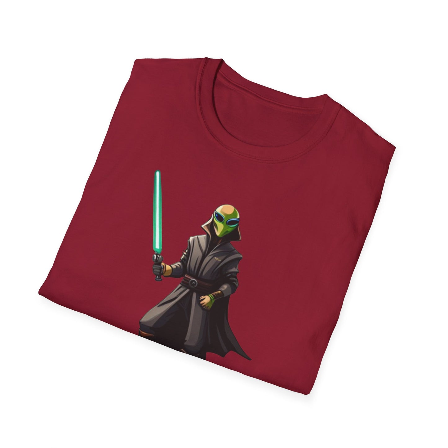 Unleash Your Inner Jedi with Alien Knight T-Shirt, Epic Space Adventure Design, Perfect for Cosplay and Movie Fans, Unique Gift