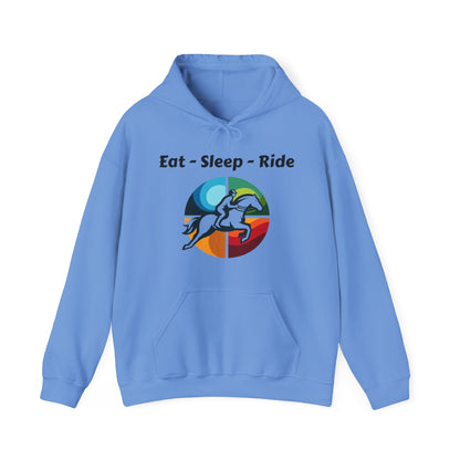 Eat - Sleep - Ride - Horse riding hooded top