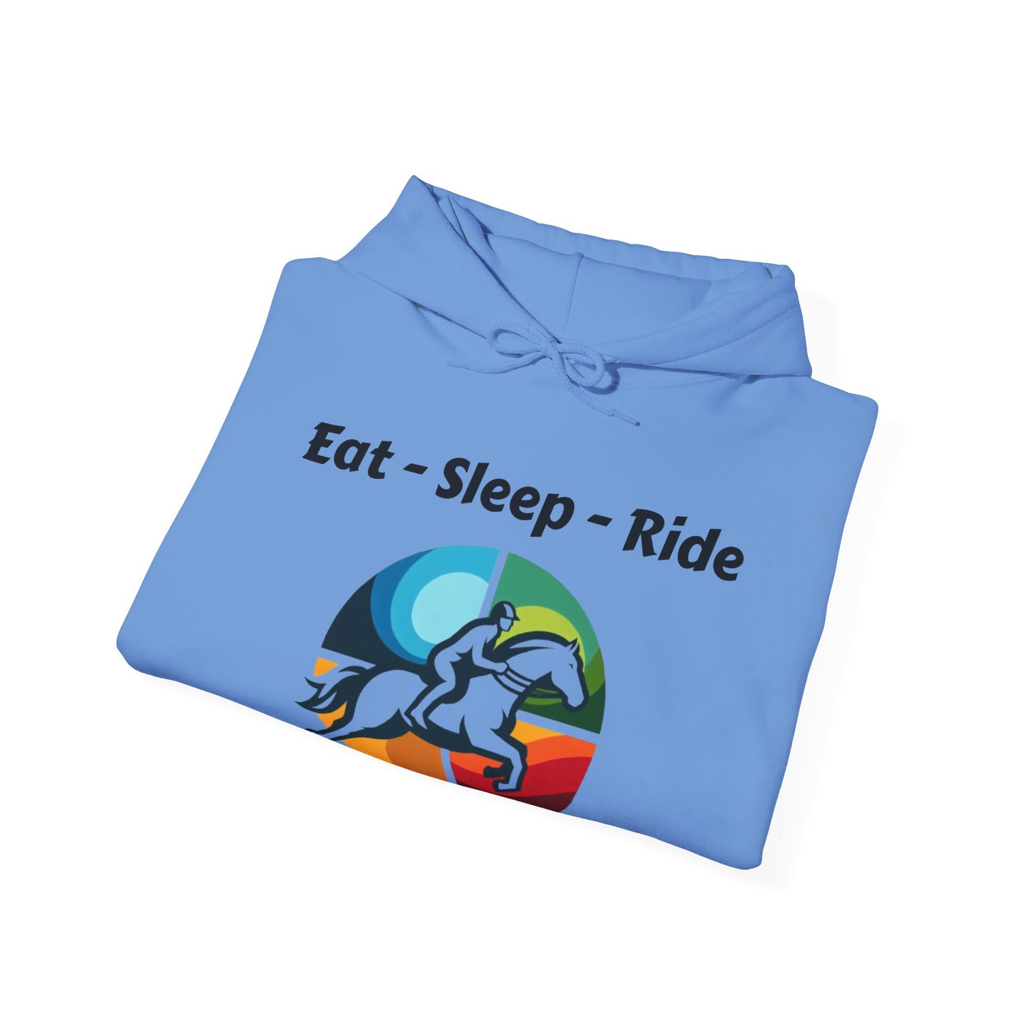 Eat - Sleep - Ride - Horse riding hooded top