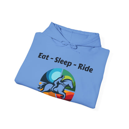 Eat - Sleep - Ride - Horse riding hooded top