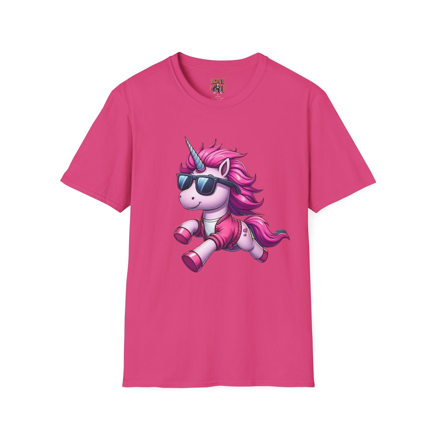 Unicorn T-Shirt - Cool Unicorn by Love Monkey Design, Trendy Tee for Unicorn Lovers, Perfect Gift for Birthdays