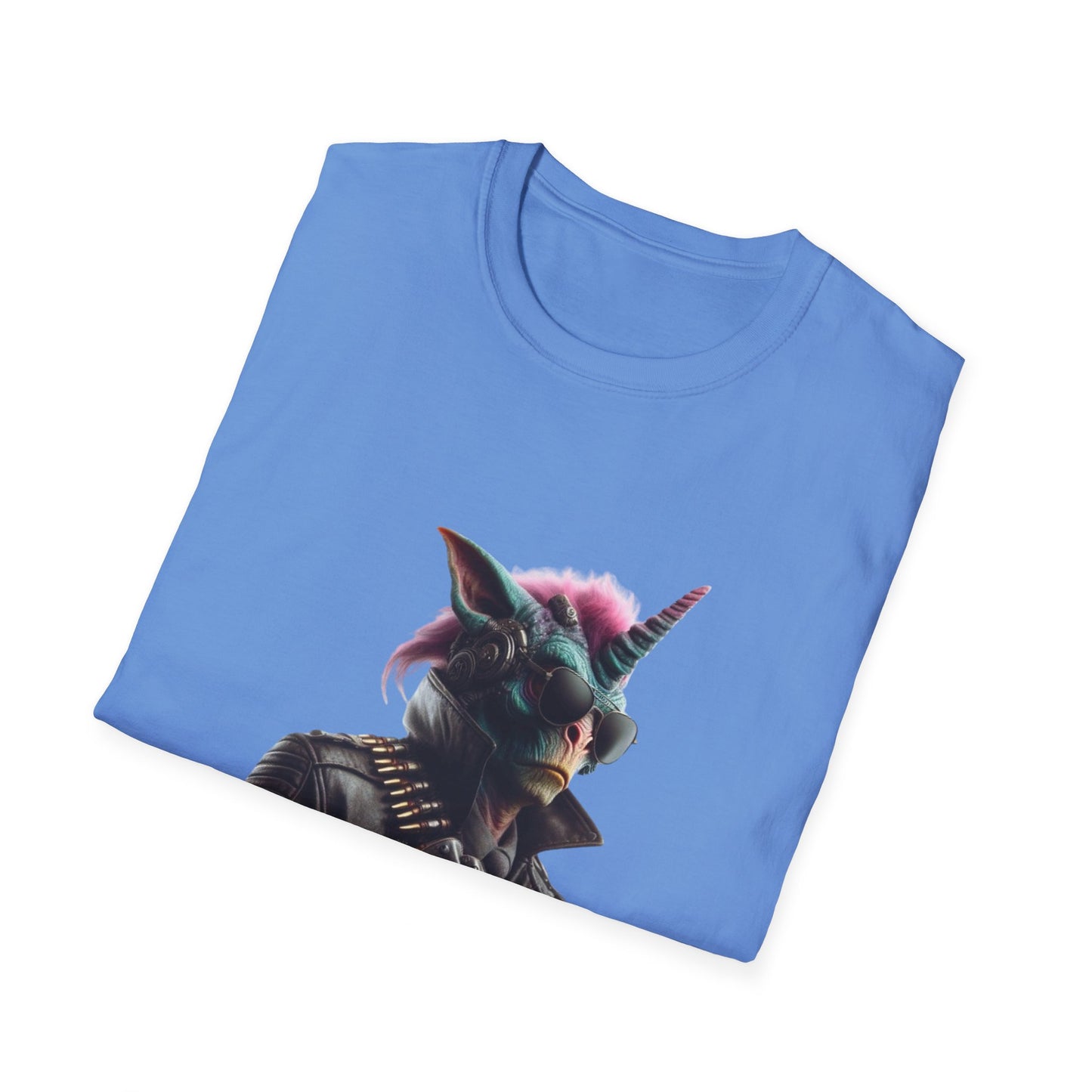 T Shirt Space Unicorn Alien Bounty Hunter - Unique Graphic Tee for Sci-Fi Lovers - Perfect Gift for Geeks