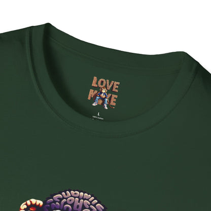 Designer Love Monkey T-Shirt - Cool Graphic Animal Top, Ideal for Casual Outfits, Designer Shirt