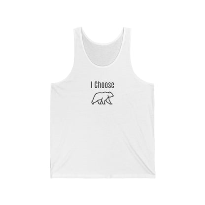 I Choose The Bear  - I'll Take The Bear - Women's Independence  Jersey Tank