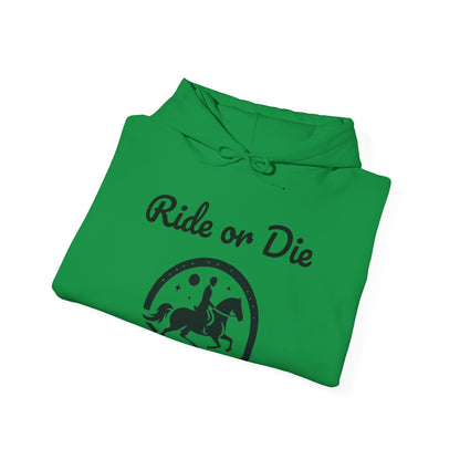 Designer "Ride or Die" Horse Rider Hoodie / Horse Riding Clothing