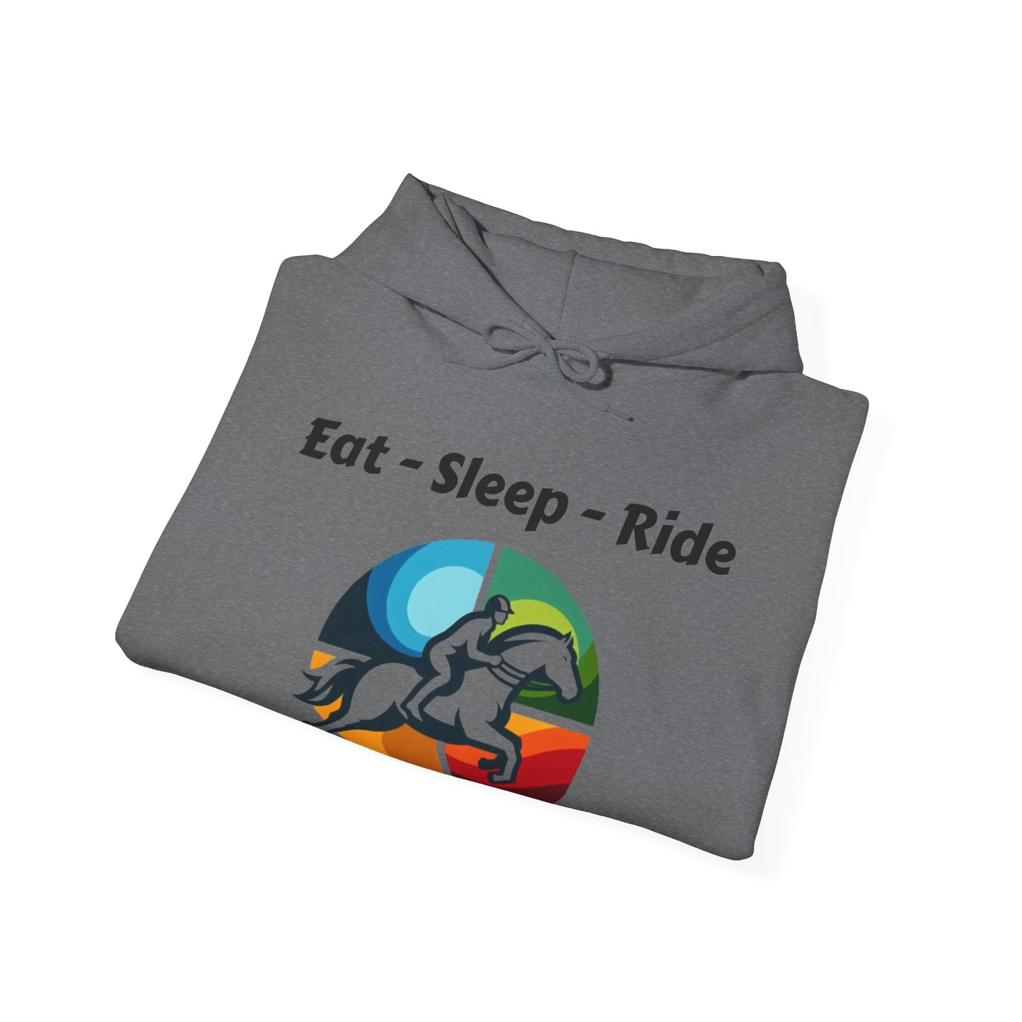 Eat - Sleep - Ride - Horse riding hooded top