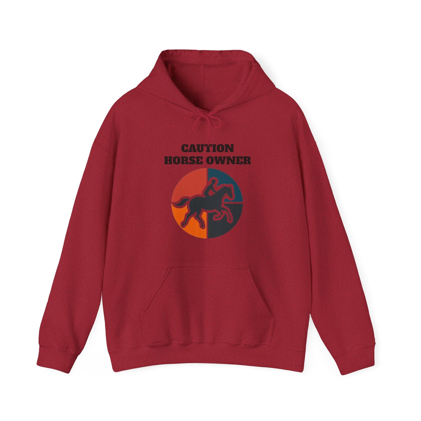 Caution Horse Owner Hoodie - Hooded Sweatshirt